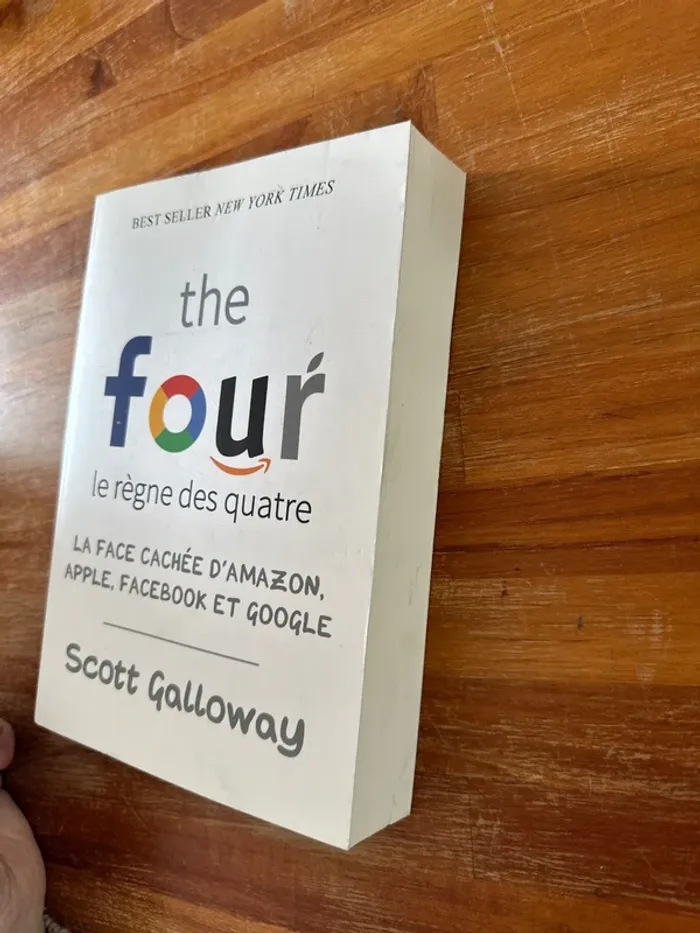Livre the four le teigne des quatre la face cachée d’Amazon, Apple, Facebook et Google - photo numéro 4
