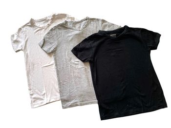 Lot 3 t-shirt zeeman