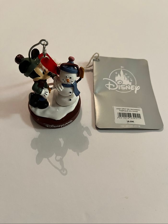 Ornement suspension de Noël Mickey Disney