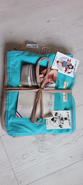Écharpe portage l'original love radius je porte mon bébé JPMBB