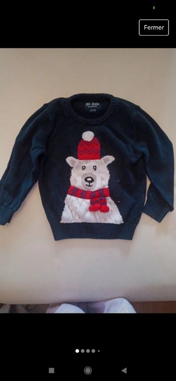 Pull noël 6 ans