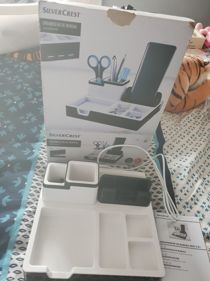 Organiseur de bureau Silvercrest NEUF - photo numéro 9
