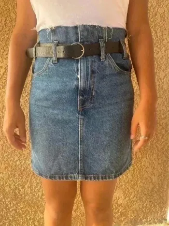 Jupe en jean neuve - femme - M - Stradivarius
