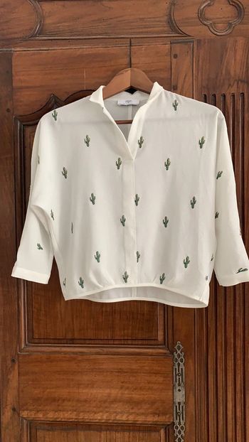 Blouse été cactus 10 ans Le temps des cerises