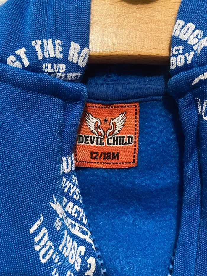 Grenouillère bleu 12/18mois - photo numéro 2