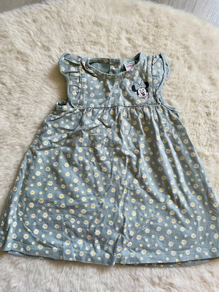 Lot de 3 robes et 1 salopette short 12 mois - 74 cm - photo numéro 4