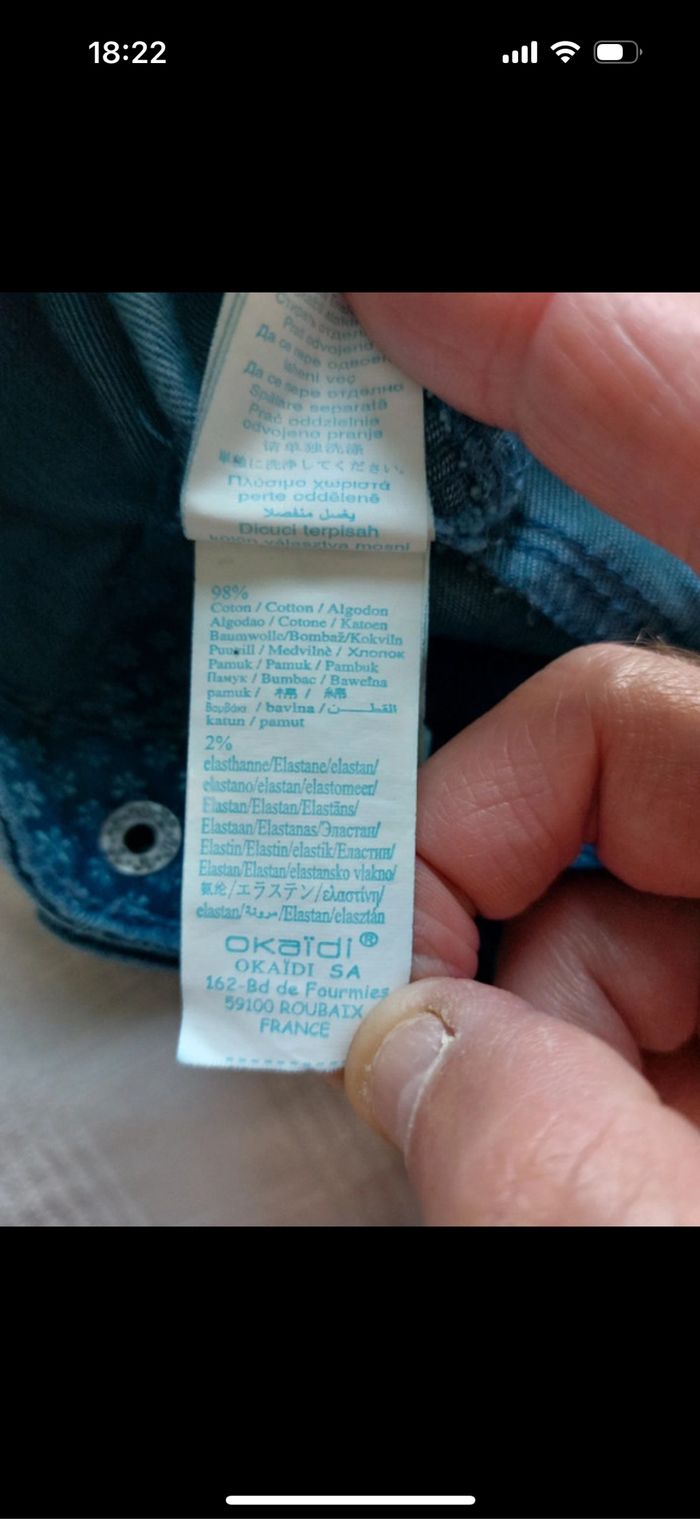 Short Okaidi taille 6 ans - photo numéro 5