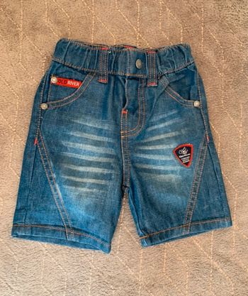 Short en jeans garçon taille 6 mois