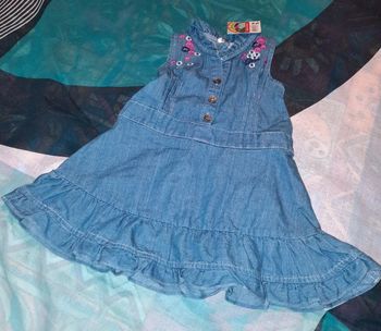 Robe en jean 9 mois