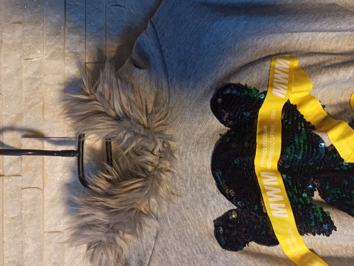 Sweat Long à Capuche Gris Femme Taille M NEUF - photo numéro 4