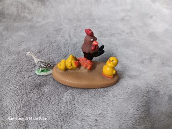 Lot 2 figurines animaux de la ferme