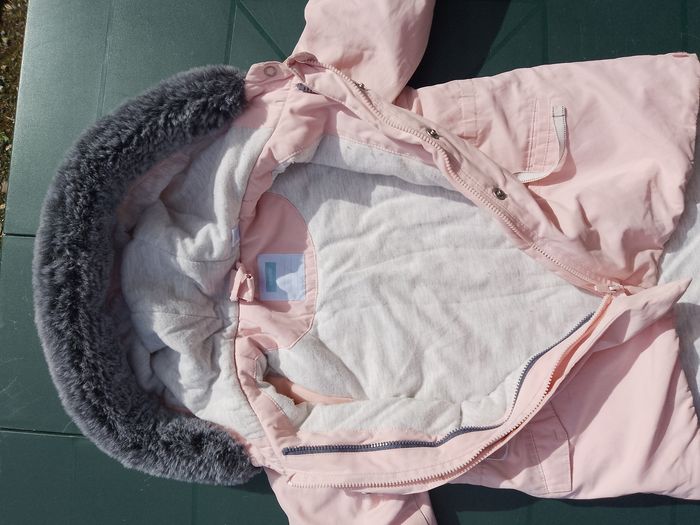 Manteau obaïbi 23 Mois rose - photo numéro 3