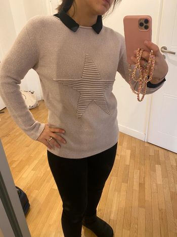 Pull chaud hiver S GOA Rose