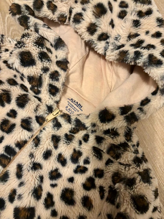 Veste fausse fourrure léopard - photo numéro 3