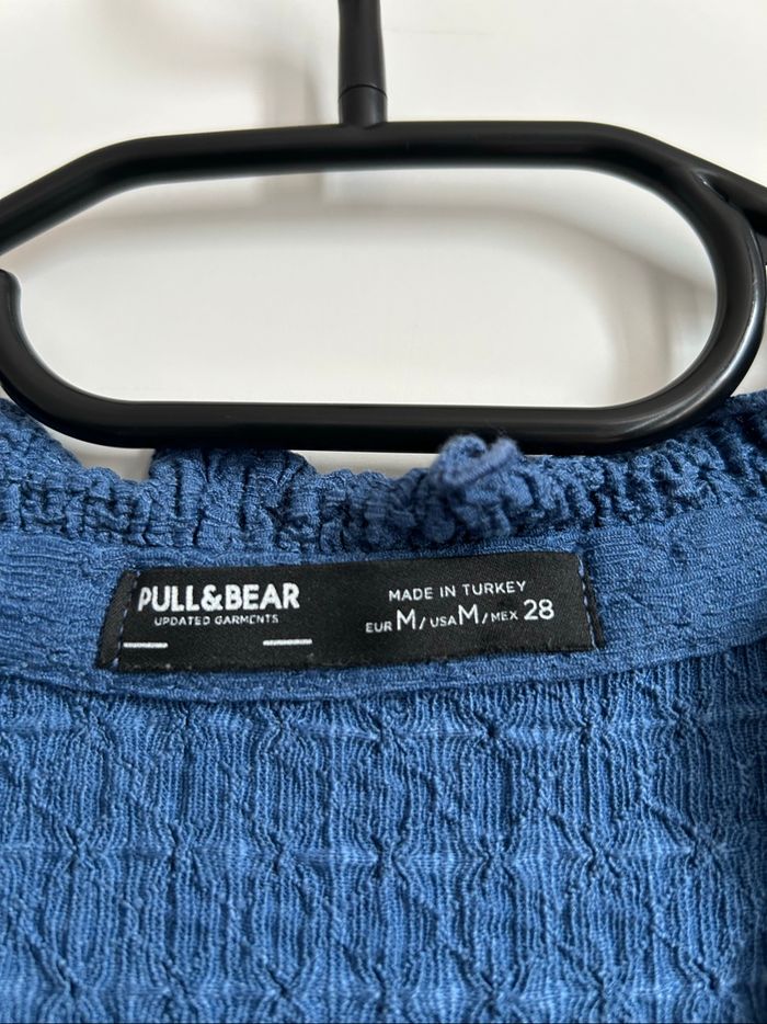 Blouse sans manches marine Pull & Bear Tailles M-L - photo numéro 4