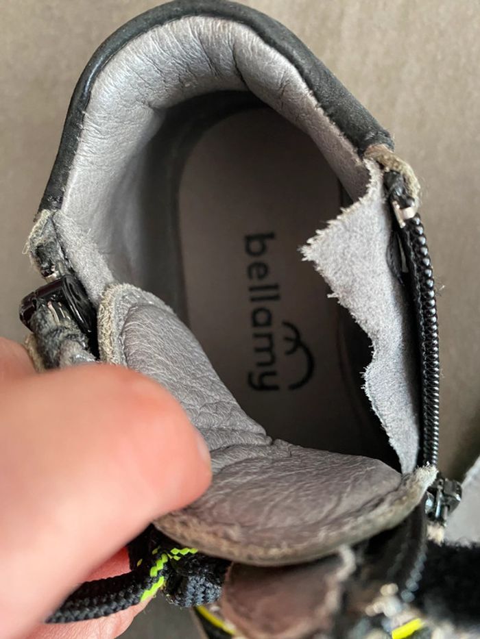 Chaussures bellamy en cuir taille 23-23,5 - photo numéro 9