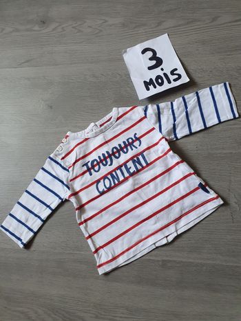 Maillot t-shirt 3mois garçon