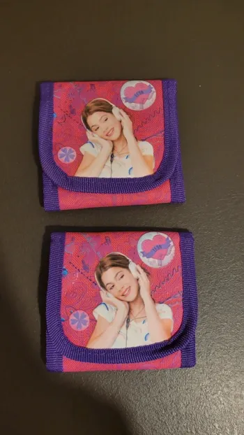 Lot 2 portefeuille porte-monnaie Violetta