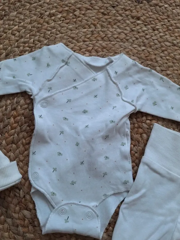 Ensemble 3 pièces naissance Kiabi - photo numéro 3