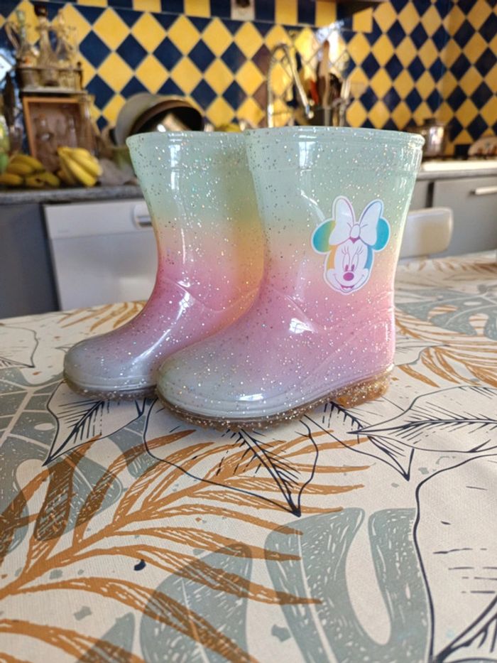 Bottes pluies Minnie taille 23 - photo numéro 2