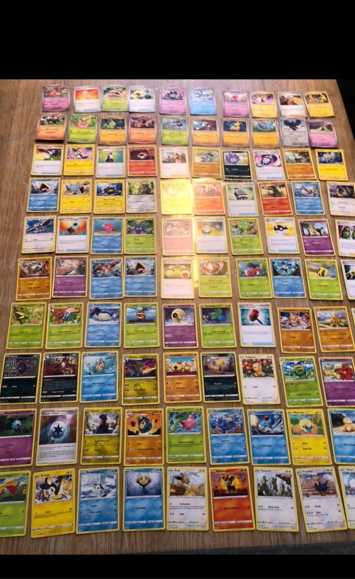 Lot de 150 cartes Pokémon sans doubles - photo numéro 5