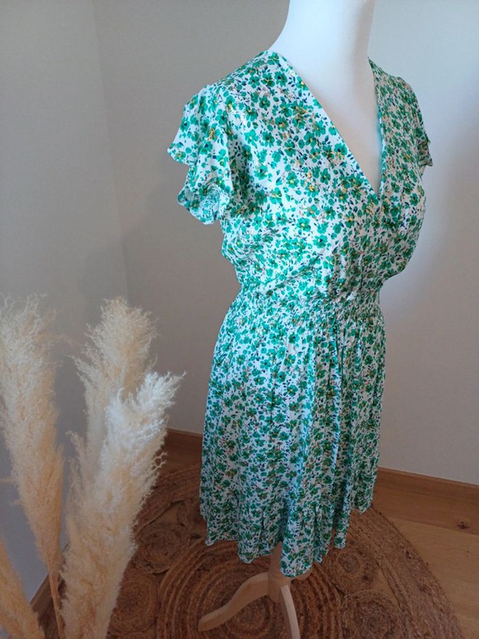 Robe cache-coeur Fleurie HD Diffusion taille M 38 - photo numéro 6