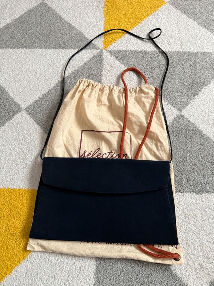 Pochette à bandoulière en cuir Séducta - photo numéro 2