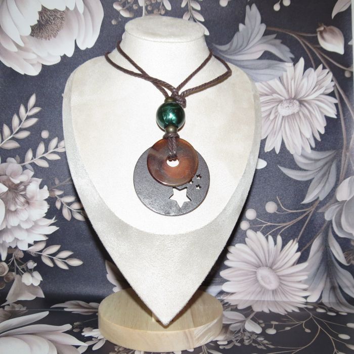 ✨ Superbe collier artisanal bohème – pièce unique ! ✨ - photo numéro 3