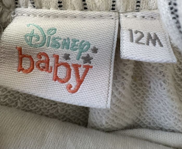 Ensemble salopette short et tshirt blanc moutarde Winnie Disney - photo numéro 5