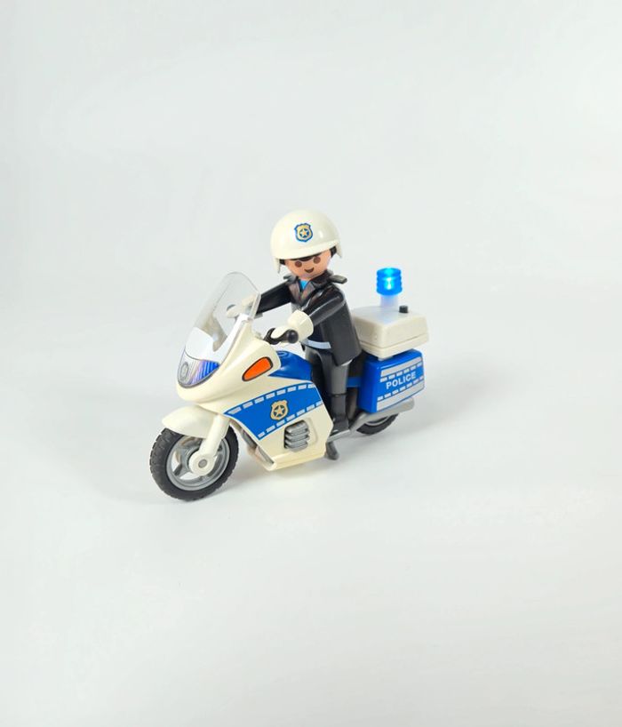 Playmobil Moto de Police - photo numéro 3