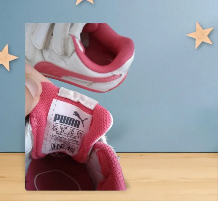 Baskets fille Puma en 21 très bon état - photo numéro 5
