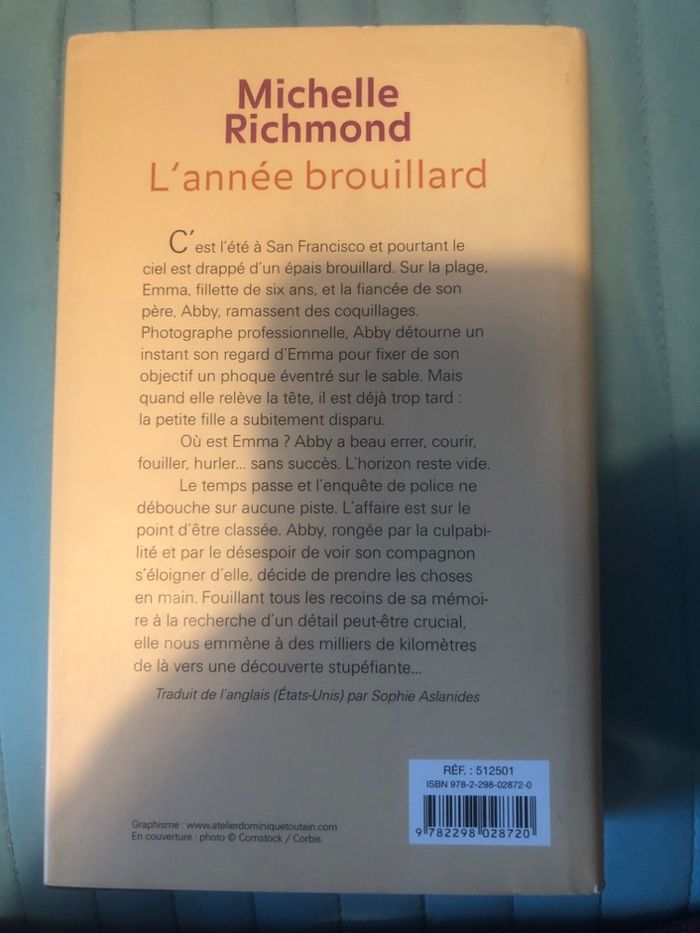 L’année brouillard - Michelle Richmond - photo numéro 2