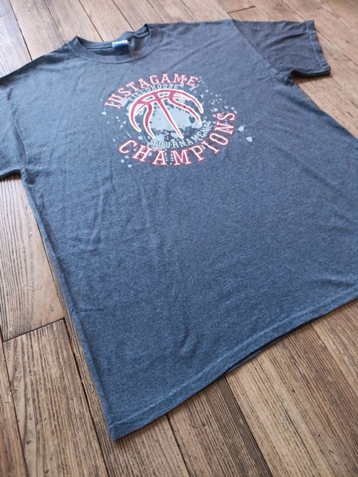 T-shirt basketball universitaire fieldhouse champions L - photo numéro 4