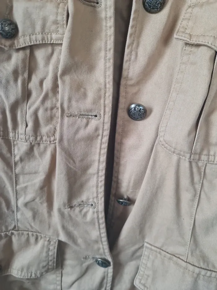 Trench ralph lauren taille m bon etat 100 %coton - photo numéro 2