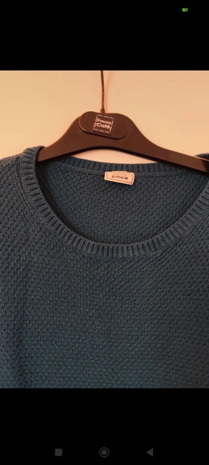 Pull à fines mailles bleu taille S Pimkie - photo numéro 3