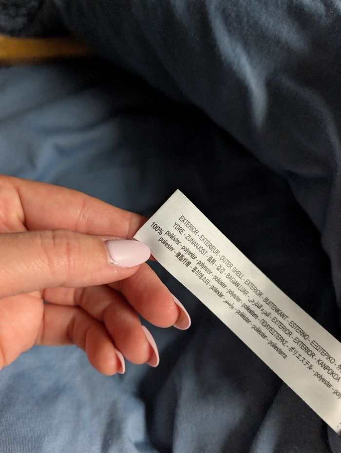 Blouson court cropped teddy doudoune fausse fourrure style sherpa bleu ciel cosy chaud tendance hiver Bershka Taille 40 L 
Très bon état - photo numéro 10