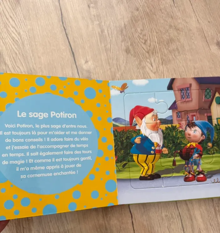 Livre puzzle oui oui - photo numéro 3