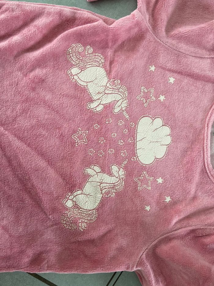 Pyjama fille 2 pièces orchestra velours licorne 23 mois - photo numéro 3