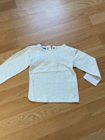 Tee shirt blanc 18 mois