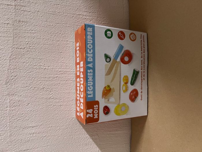 Coffret d'imitation - Fruits et légumes à couper