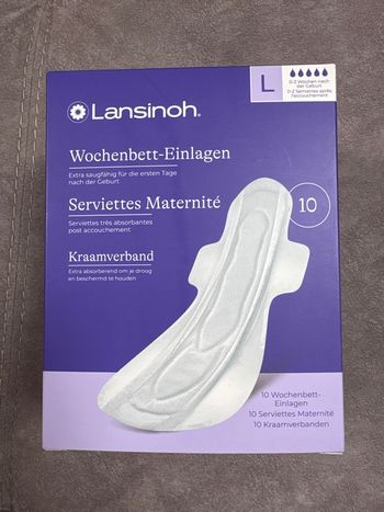 Serviettes maternité 