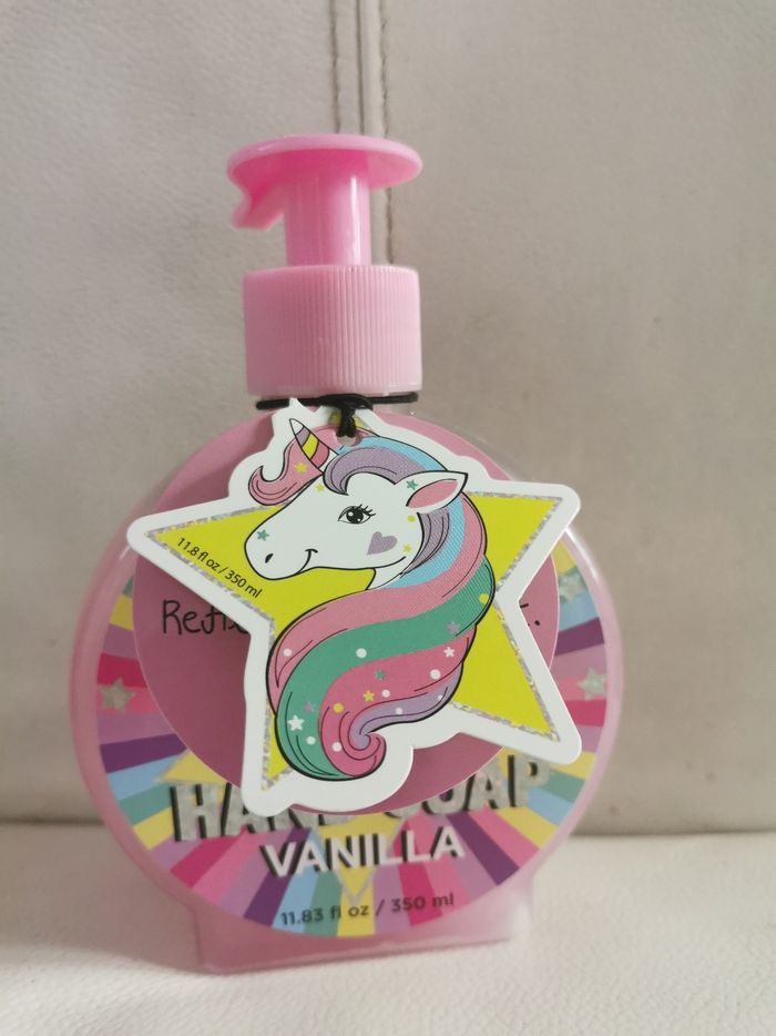 Savon pour les mains licorne à la vanille neuf