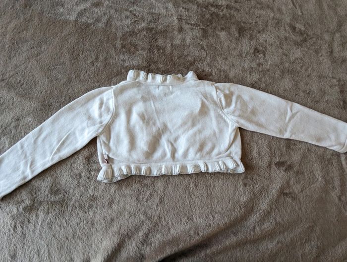 Boléro blanc sergent major 4 ans - photo numéro 2