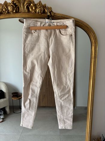 Jean Zara slim crème