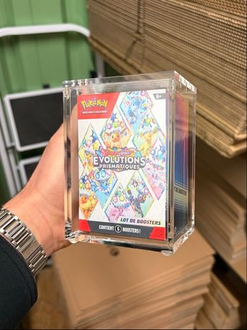 Protection Acrylique Magnétique Pokémon - Format Booster Bundle