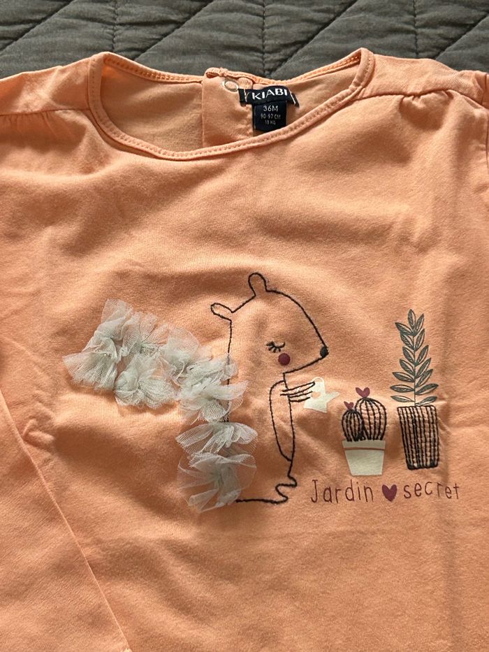 Lot de 8 t-shirts manches longues petite fille - photo numéro 9