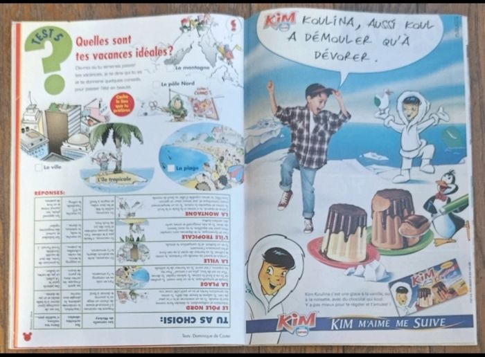 Ancien journal de mickey avec livret Oasis bd N°2350 de 1997 vintage - photo numéro 9