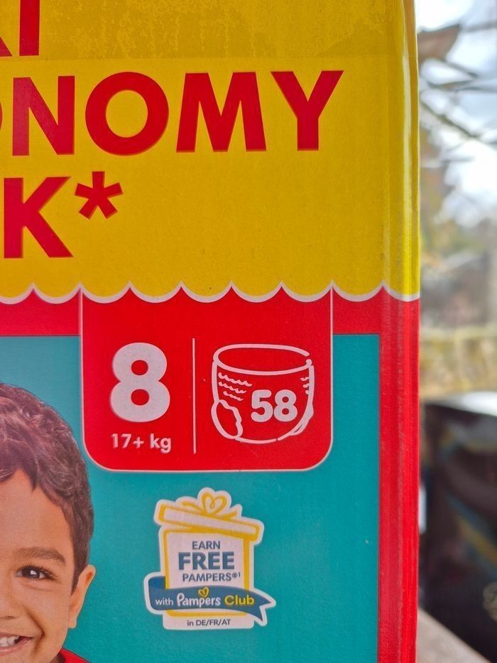 Couche taille 8 Pampers : 116 pants - photo numéro 2