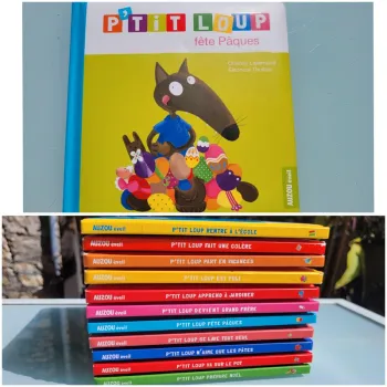 Livre P'tit Loup, Auzou Éveil 🥚 P'tit Loup fête Pâques 🐣 75