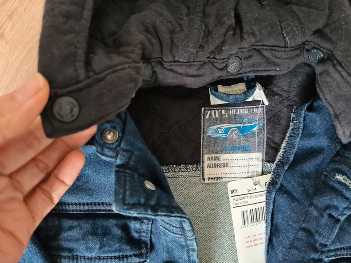 Veste en jean Orchestra 6 ans - photo numéro 4